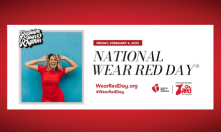 Día Nacional Para Vestir de Rojo para aumentar la concienciación de la salud cardíaca de la mujer