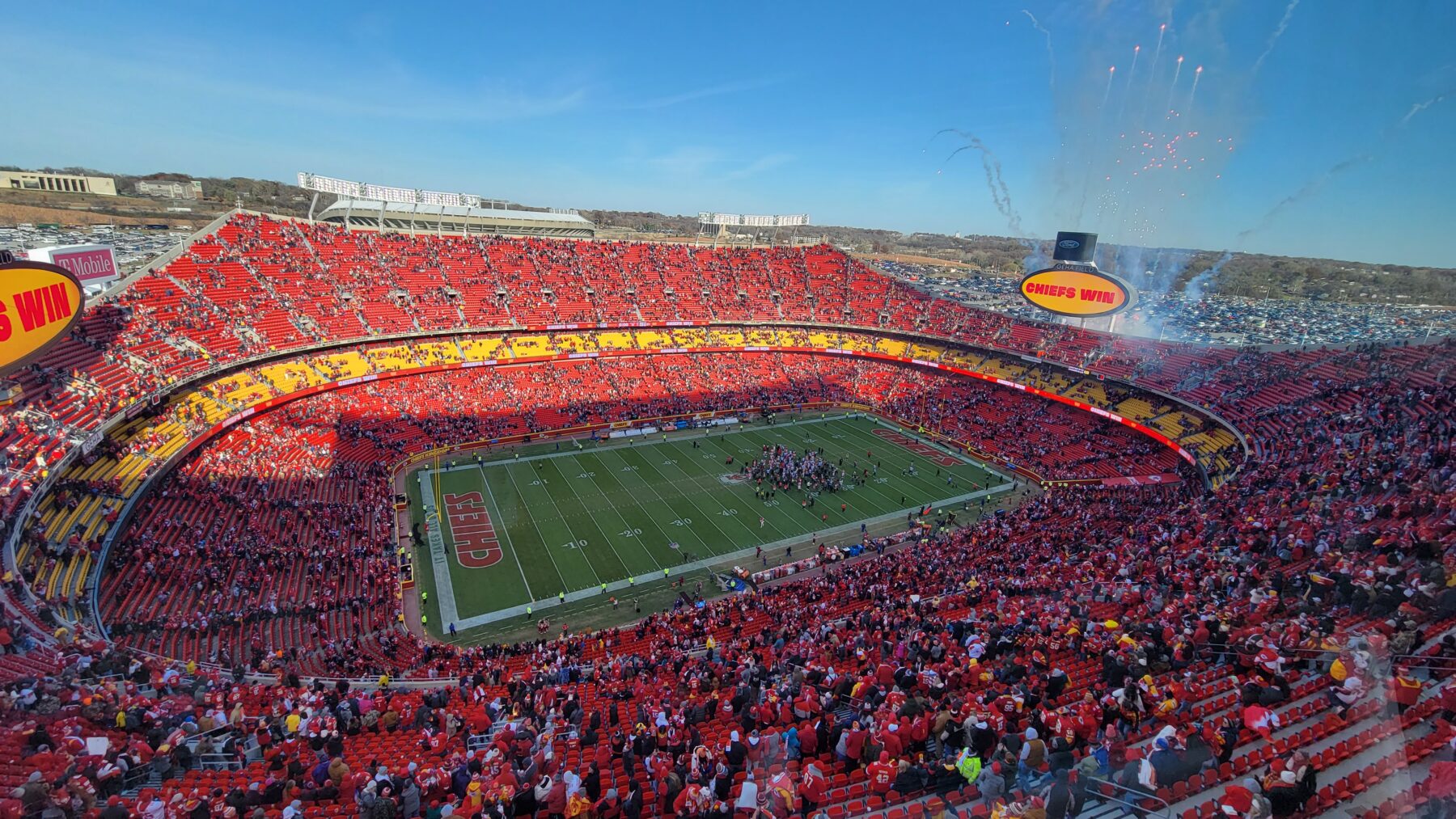 Kansas City Chiefs permitirá el 22% de asistentes en su estadio