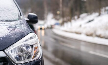 Concreto congelado, gran peligro para automovilistas