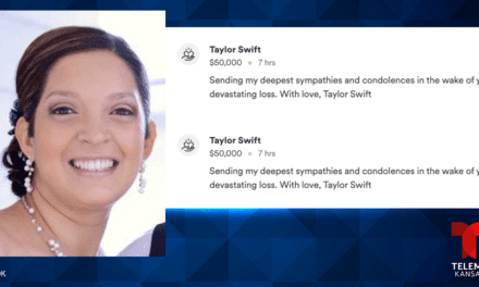 Taylor Swift dona 100,000 dólares a GoFundMe para la familia López Galván