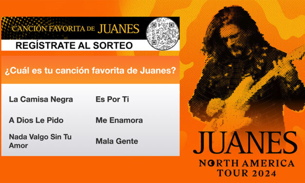 ¿Cuál es tu canción favorita de Juanes?