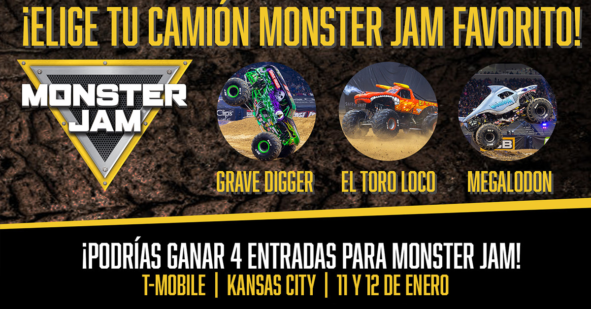 Sorteo de boletos para Monster Jam