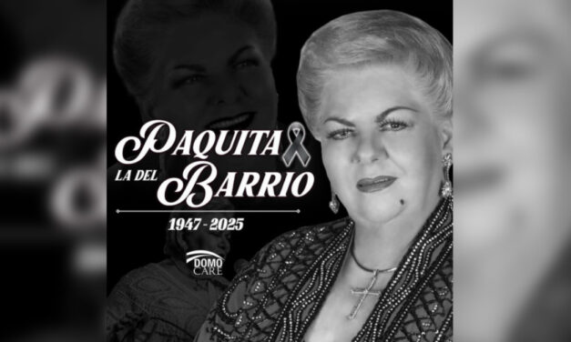 Paquita la del Barrio muere a los 77 años 