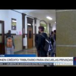 Legisladores debaten crédito tributario para padres con hijos en escuelas privadas