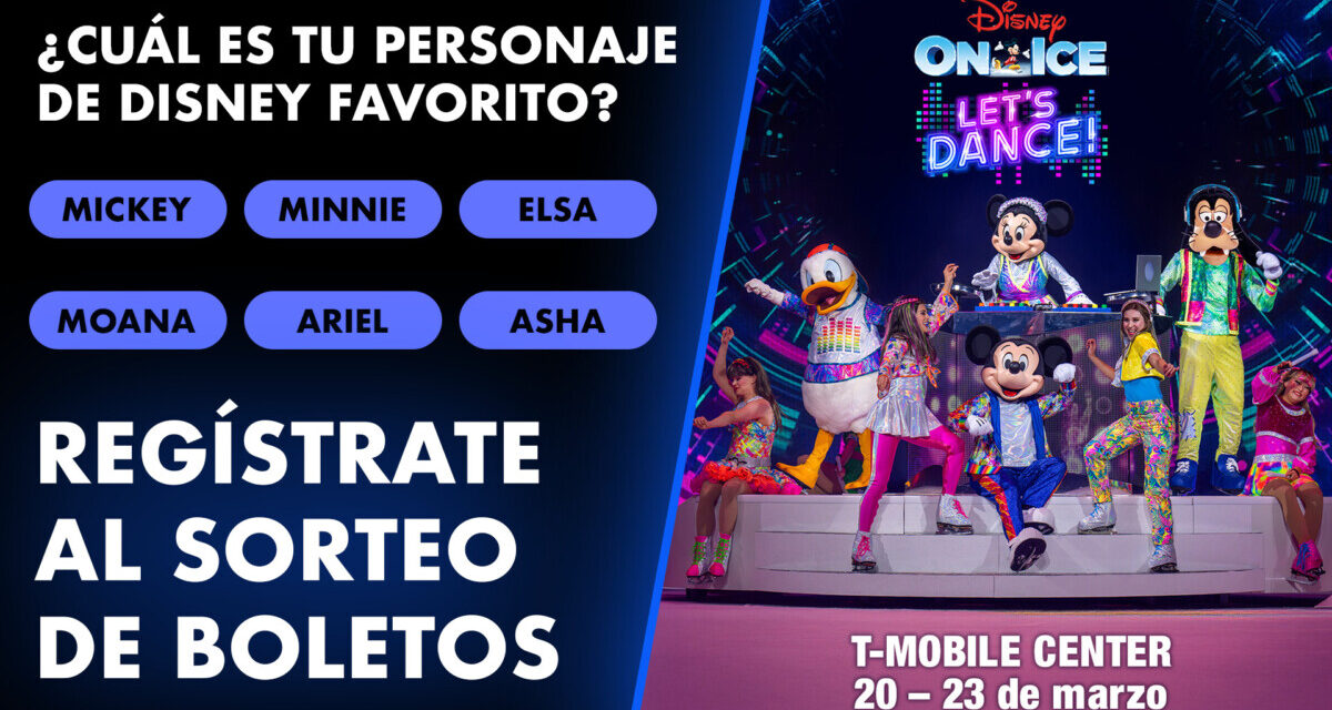 SORTEO DE BOLETOS PARA DISNEY ON ICE