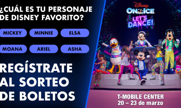 SORTEO DE BOLETOS PARA DISNEY ON ICE